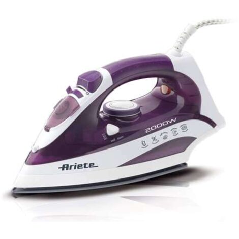 Ariete 6235 Ferro da Stiro a Vapore Viola Piastra Ceramica 2000W 0,3L