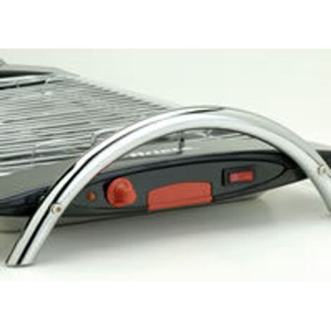 Ariete 732 Grill Da tavolo Elettrico Nero, Argento 2000 W