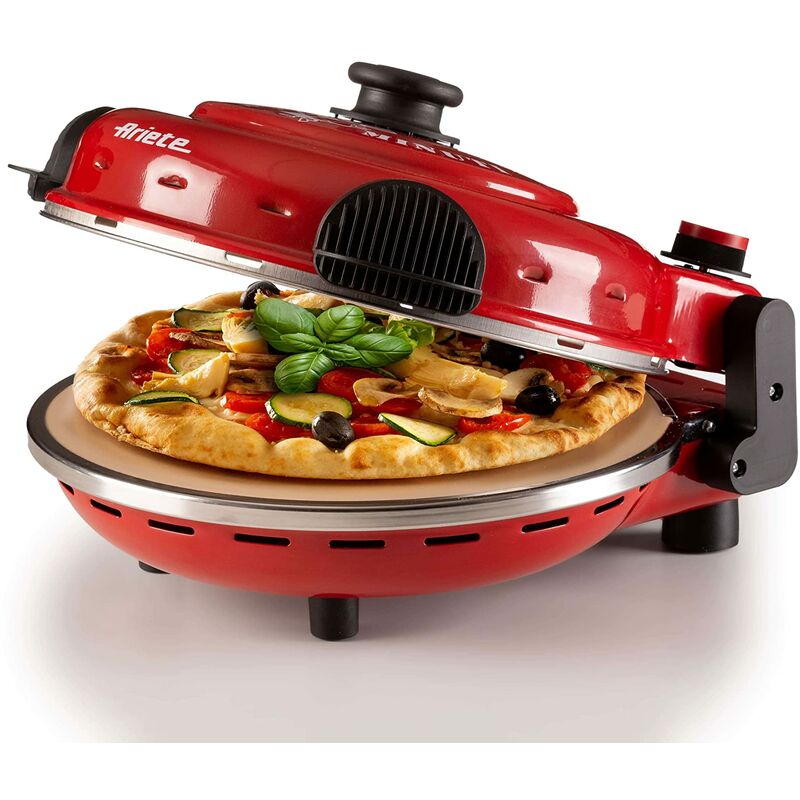 Image of Ariete - 919 Pizza In 4' Minuti, Forno Per Pizza, 400 Gradi, Cuoce In 4', Rosso 919, ‎34 x 30 x 19 cm 3.94 Kg