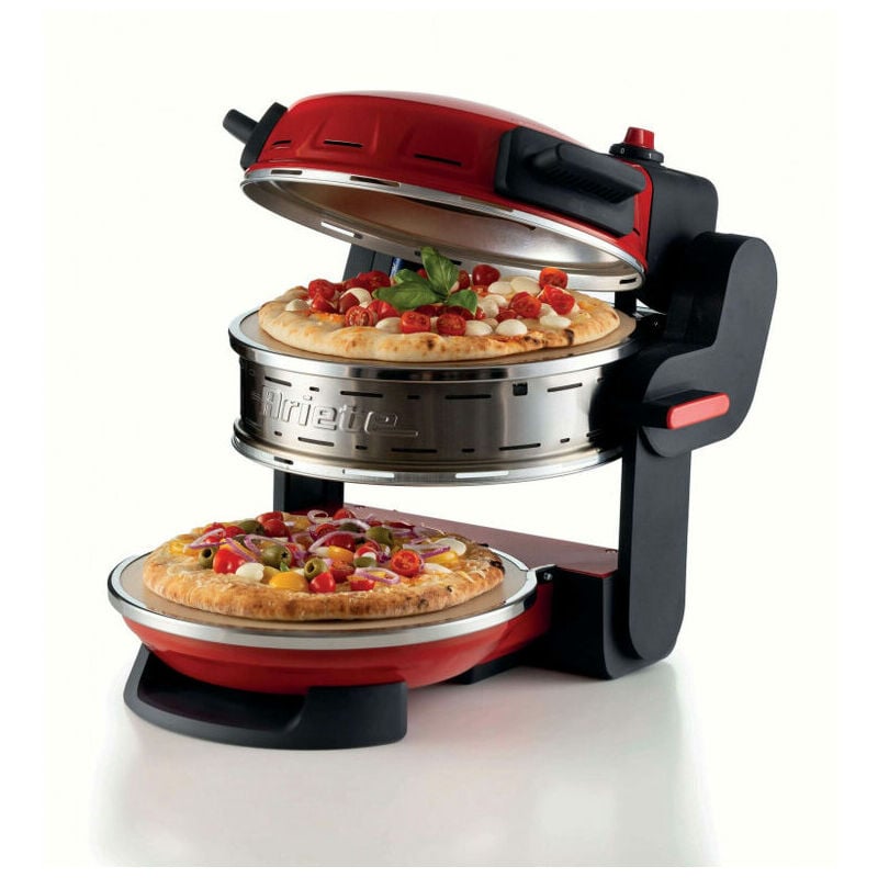 Image of 0927/00 macchina e forno per pizza 2 pizza(e) 2300 w Rosso - Ariete
