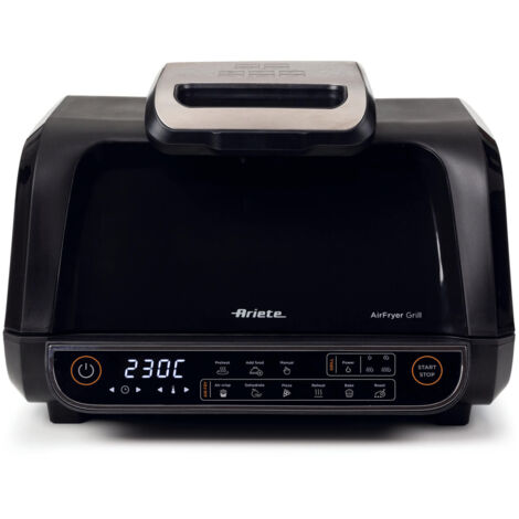 Ariete Friggitrice ad Aria e Griglia 4635  8L  1700W  8 Programmi  Nero