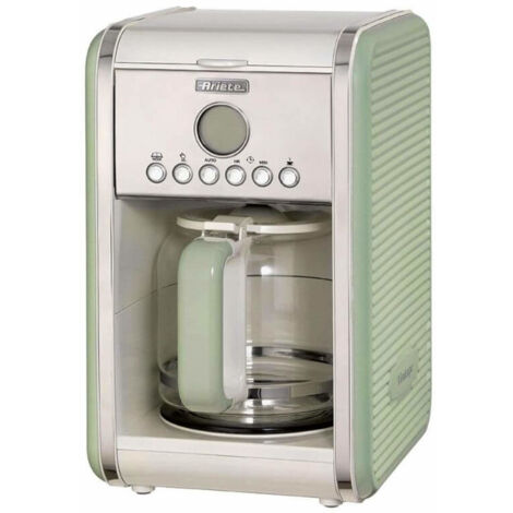 Ariete Macchina Caffè Americano 12 Tazze Programmabile Verde Modello 1342