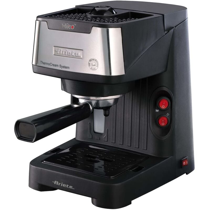 

Máquina de espresso Miro negra 850 W 900 ml - Negro - Ariete