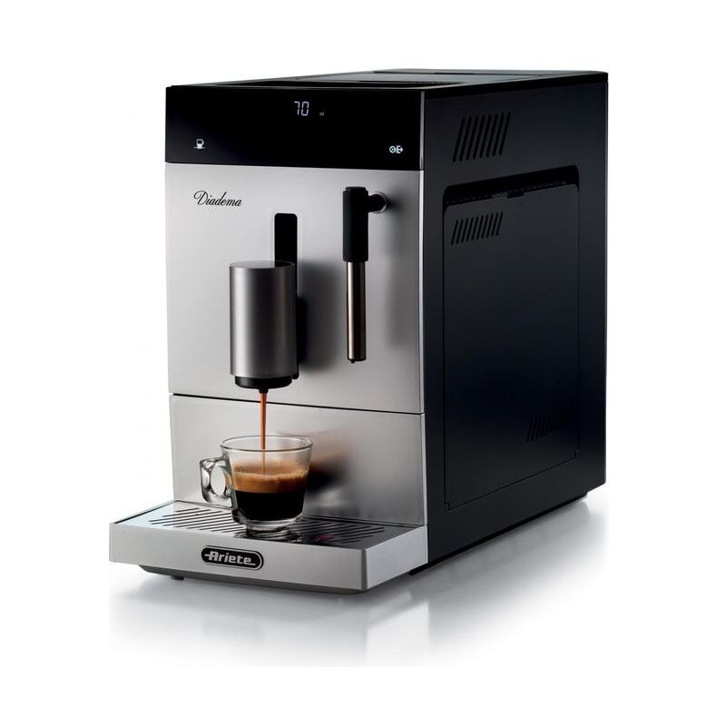 Image of Diadema Silver Macchina da Caffe' Super Automatica 1350W 19bar Espresso Americano - Ariete