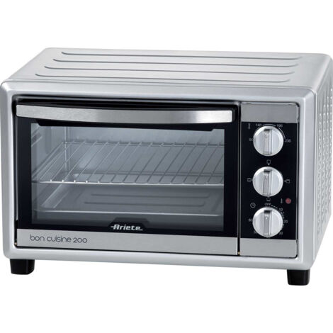 Ariete Mini-Backofen 20l - silber 0981-b