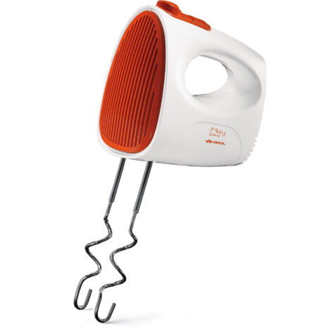 Ariete Mixy Easy 1541 Batteur à main Orange, Blanc 250 W