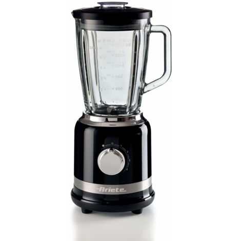 Ariete Moderna 585 Frullatore da Tavolo 1000W 1.5L 4 Velocità Nero Tritaghiaccio