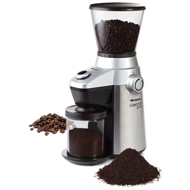 

Molinillo de café Grinder Pro 150 W plateado - Gris Topo - Ariete