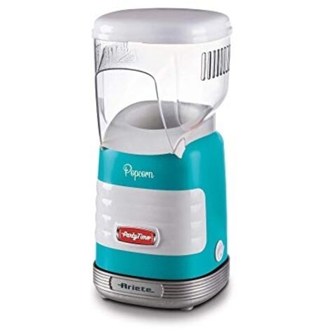 Ariete Party Time machine à popcorn bleu transparent