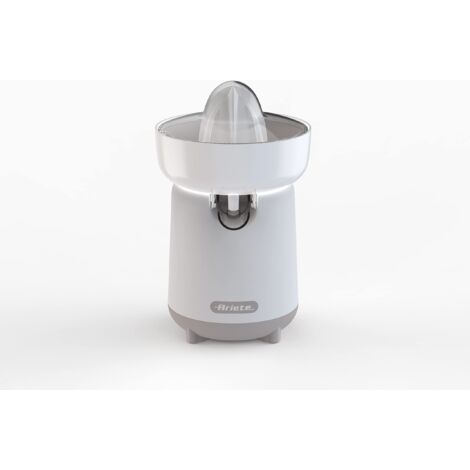 Ariete Spremiagrumi Breakfast 418, Spremiagrumi Elettrico con 2 Coni per Frutti Grandi e Piccoli, Beccuccio Salvagoccia, Doppia Rotazione, Coperchio di Protezione, Piedini Antiscivolo, 40W, Beige