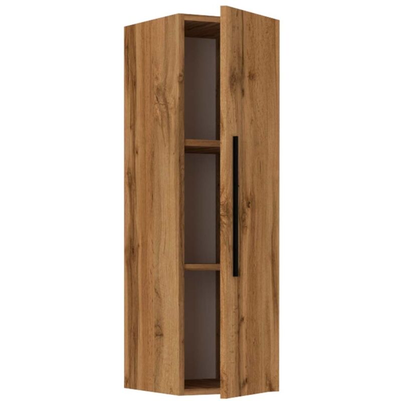 Ebuy24 - Rayon mural Arila h. 30 x l. 95 x p. 30 cm Jardin d'étanchéité