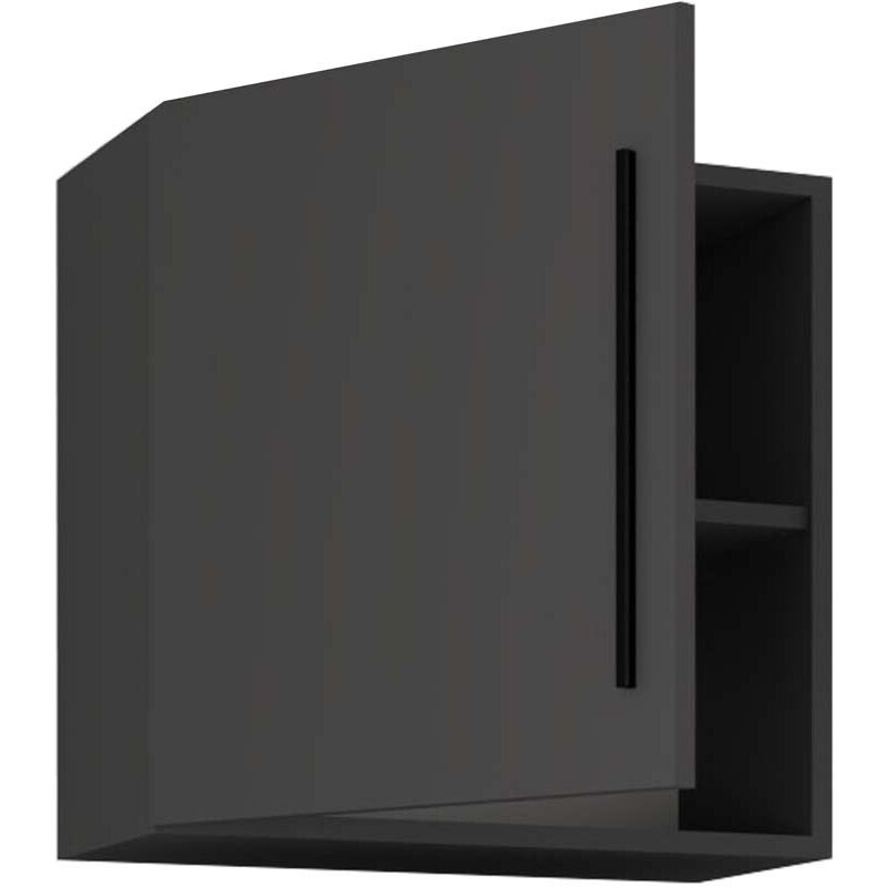 Ebuy24 - Rayon mural Arila h. 50 x l. 50 x p. 30 cm Anthracite