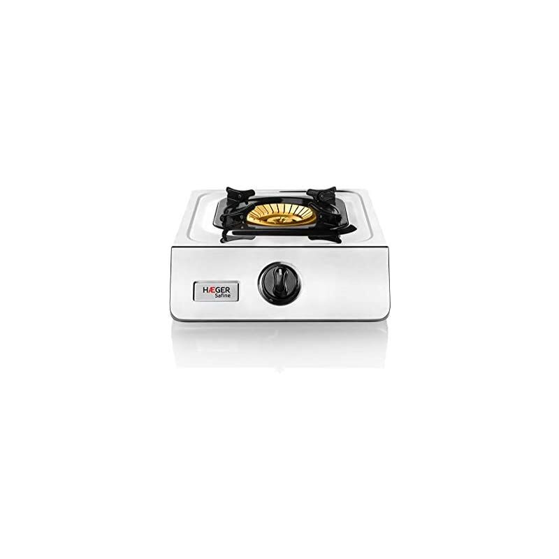 Cuisini&egrave;re &agrave; gaz en acier inoxydable SAFINE - Avec 1 br&ucirc;leur