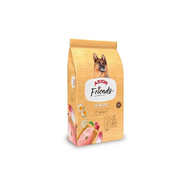 

FRIENDS SENIOR Pienso para Perros de Edad Avanzada, 3 kg - Arion