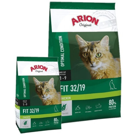 ARION ORIGINAL ASSEMBLE OPTIMATIV�E 32/19 ALIMENTATION DE CAT, �conomies de pack 2 x 7,5 kg
