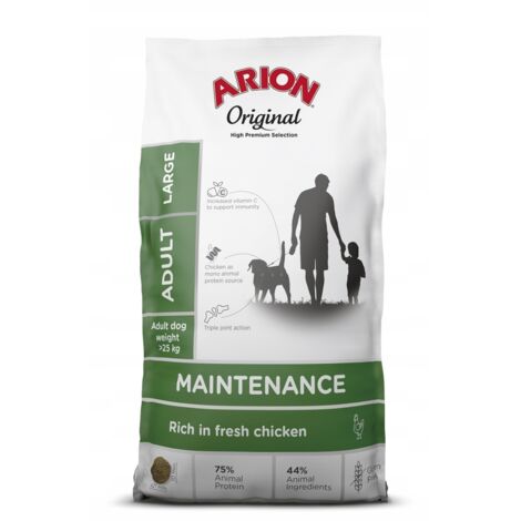 ARION Original Maintenance ADULT LARGE CHICKEN 12kg + 3kg Gratis
