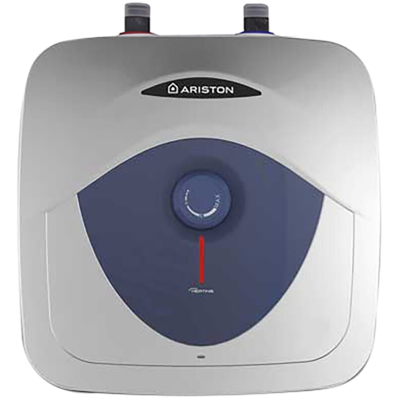 Ariston Blu Evo rs Chauffe-eau électrique à accumulation sous évier 10 litres, Profil de Charge xxs, Puissance 2000W. Compact, facile à utiliser.