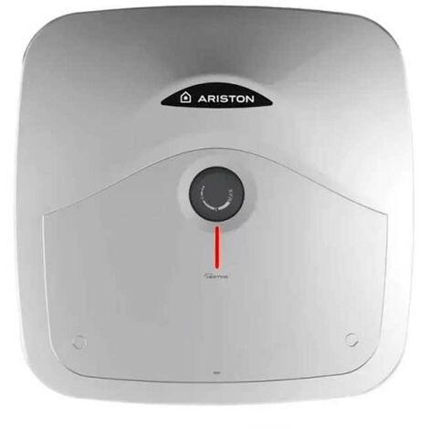 Ariston Group – Chauffe-eau à accumulation 15 litres – Installation sous lavabo – Éléments en cuivre blindé – Isolation polyuréthane haute densité