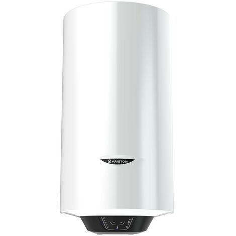 Ariston Group – Chauffe-eau à accumulation 80L – Installation murale verticale/horizontale – Affichage LCD – Efficacité énergétique B – Technologie Waterplus