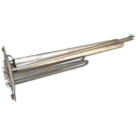 Ariston Group – Résistance blindée 3000 W 380V 6 trous – Pour chauffe-eau à bride – Circulation optimale de l'eau – 60002709