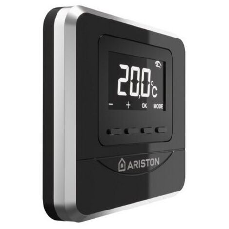 Ariston Group – Thermostat modulant sans fil Classe 5 Cube RF – Alimentation 230V – Température max 30°C – Longueur capillaire 2m – 3319118