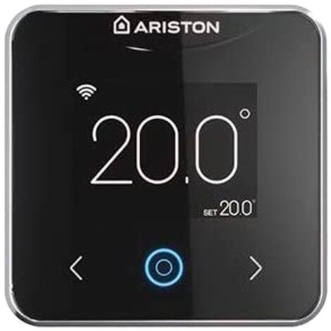 Ariston Termostato intelligente Wi-Fi Cube S Net cablato, Nero