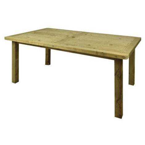Arkadia lasa table de jardin en bois en imprégné