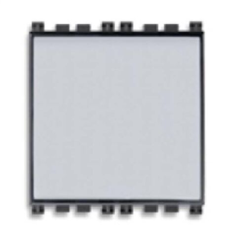 Arke pulsante targetta luminosa 1p no 10a colore grigio 19050