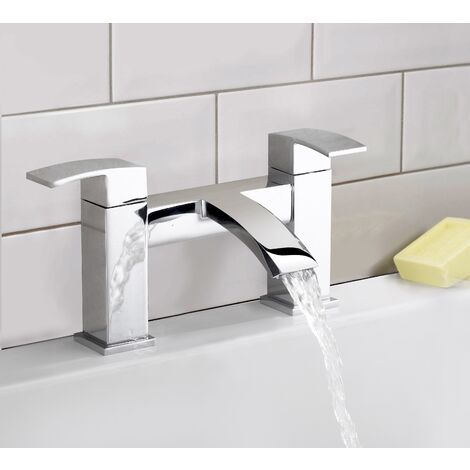 Arke Square Waterfall Bath Filler Tap