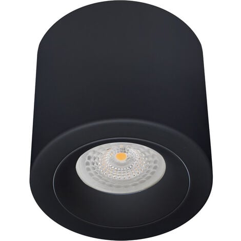 LEDBOX ARKOI Boîtier GU10, Plafonnier noir