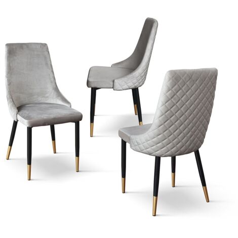 ARLETTE - sedia di design moderno in velluto