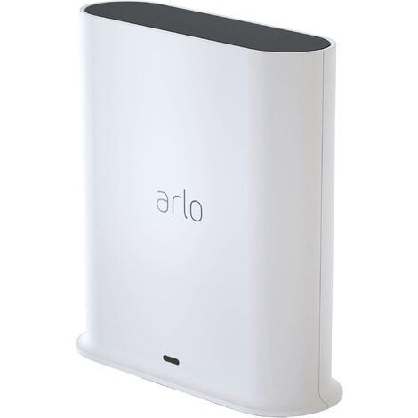 Arlo – Caméra de surveillance intérieure/extérieure VMB5000100EUS – Alimentation secteur – Résolution 4K – Angle de vue 180° – Pour sécurité Smart Home - Q541912