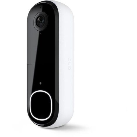 Arlo Essential 2 Video-Türklingel Weiß Schwarz 2K 180°