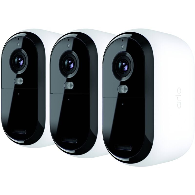 Arlo - ESSENTIAL2 2K outdoor camera 3-PACK VMC3350-100EUS Wi-Fi IP-Set pour caméra de surveillanceavec 3 caméras2688 x 1520 pixels V890993