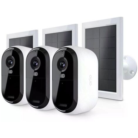 ARLO Überwachungskamera-Paket 3 Essential 2k-Kameras + 3 Solarmodule