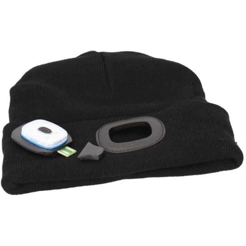 Arlux - Bonnet led rechargeable arlux cap – 1W, 70 lm, 6500K, usb-c