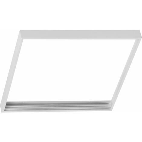 Cadre Aluminium pour Dalle LED 150x30cm - Finition Blanc - DELILED SAS