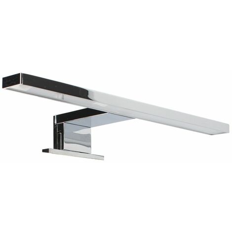 AREV ARLUX LIGHTING Reglette Salle de Bain PARMA 4,8W 320lm Blanc Neutre - Chrome