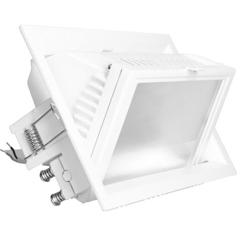 ARLUX LIGHTING Spot encastrable Escamotable AGATE 35W 3500lm Blanc Neutre