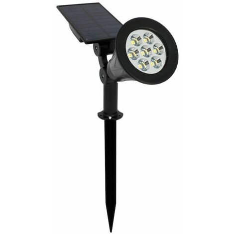 ARLUX LIGHTING Spot Solaire SPIKY 4W 270lm Detecteur crepusculaire