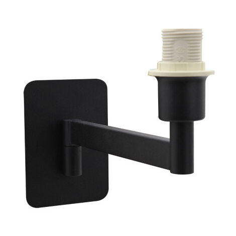 Arm. aplique abatible pivo 1xe14 negro 14,5x8x22 cm