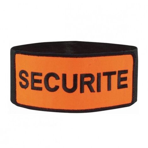 ARM BRASSARD SECURITE 8615 Noir Taille Unique