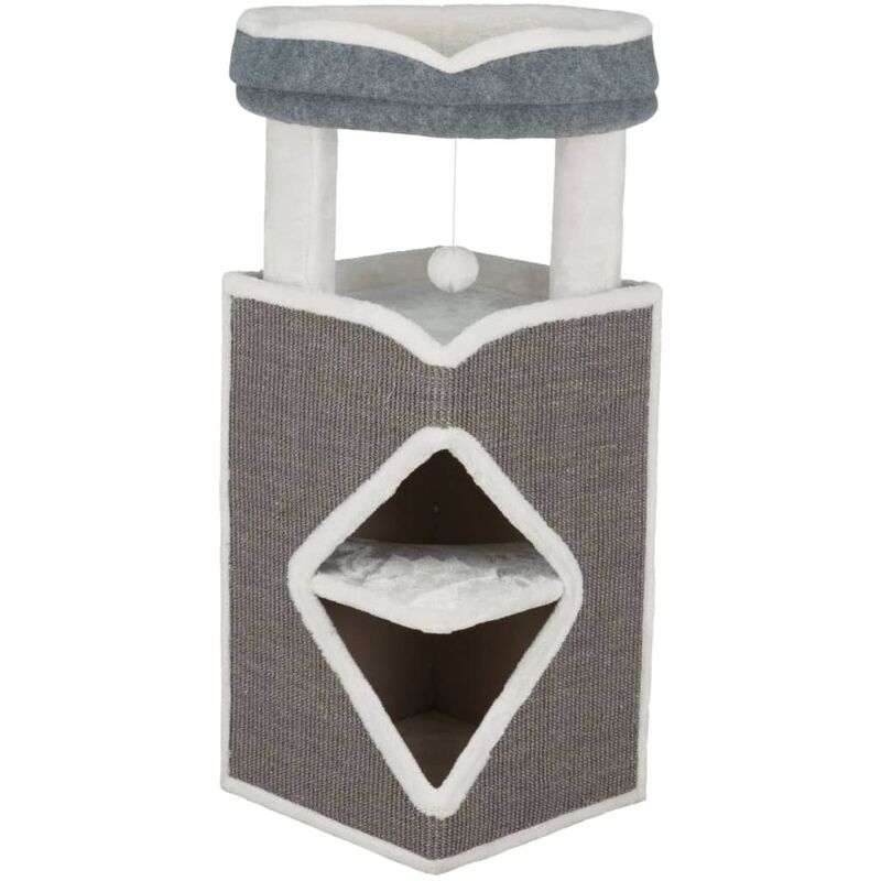 

Torre para gatos Arma gris azul y blanco - Multicolor - Trixie