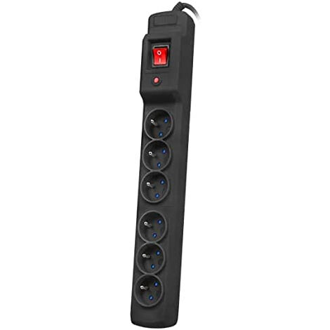 ARMAC SURGE PROTECTION MULTI M6 (6 OUTLETS) 4,5 M NOIR M6/50/CZ