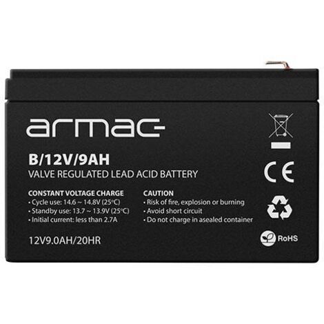 Armac VRLA AGM Batterie 12V/9AH Universal