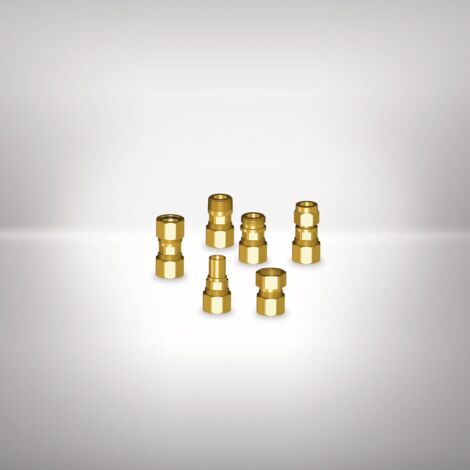 Armacell DuoSolar Schnellkupplungssystem VA Außengew. 3/4" für VA-Rohr DN 16 konisch dichtend, metallisch dicht., Messing-Anschl