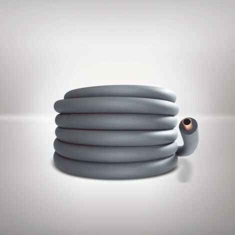 Armacell SH/ArmaFlex B1-Schlauch Isolierung endlos 50GEG, Kupfer-/Eisen-Rohr 15/13,5mm, Dämmstärke 11mm, grau, aus Nitrilkaut.