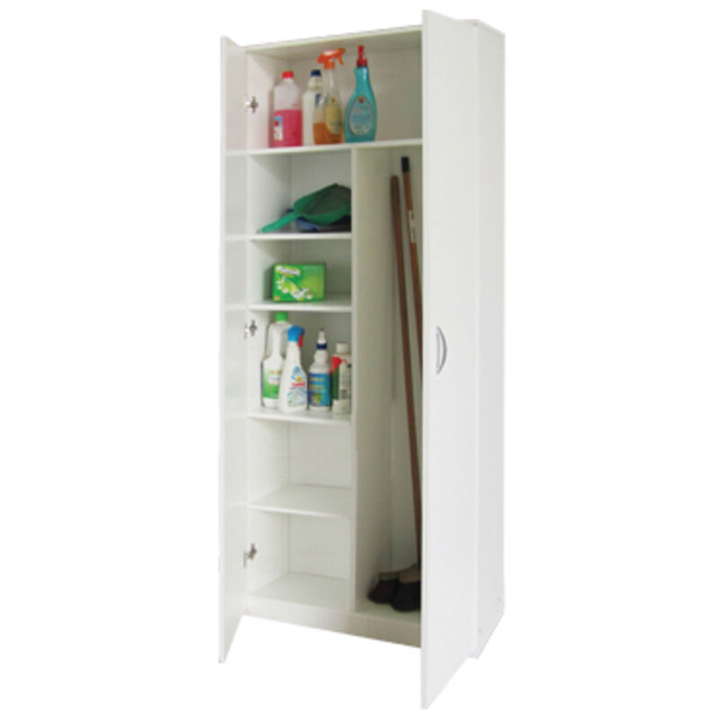 Fraschetti Armadio Portascope Bianco Nobilitato Melaminico Cm.72x36...