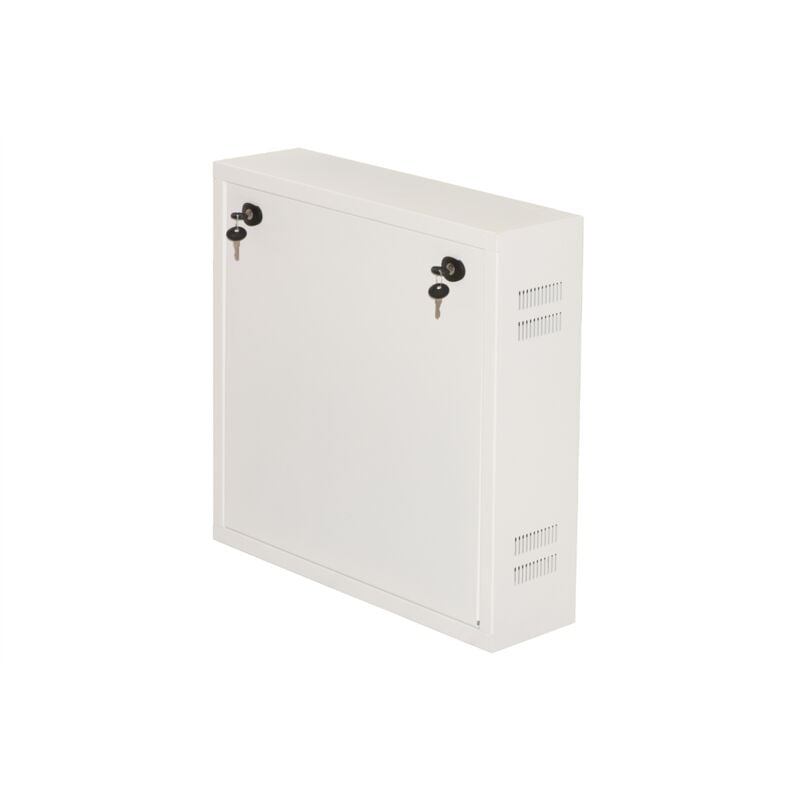 Image of Link - Armadi rack box a muro dvr/nvr 2 serrature con ripiano apribile mm 580(L) x 550(A) x 150(P)