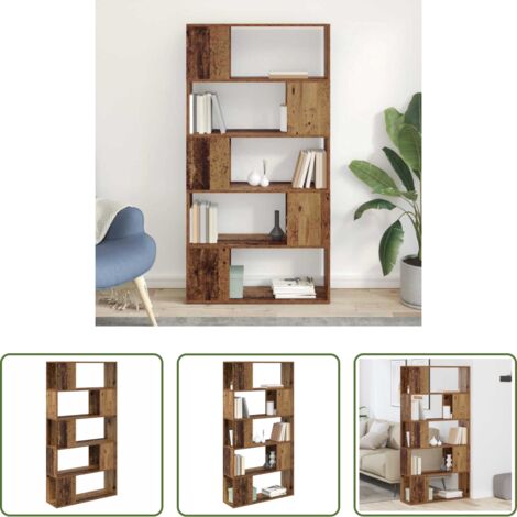 Armadi TV -  Set mobile TV Marrone 80 x 24 x 156 cm Legno multistrato